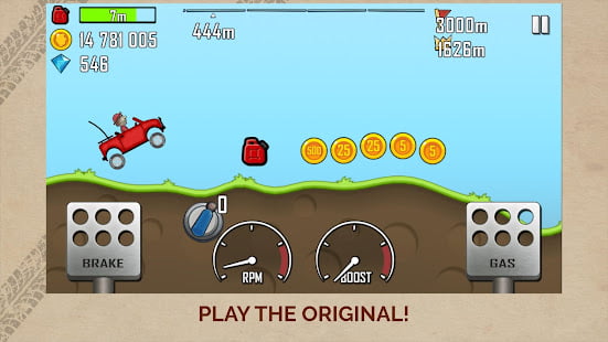 Hill Climb Racing Code (Đá quý/Tiền xu miễn phí)