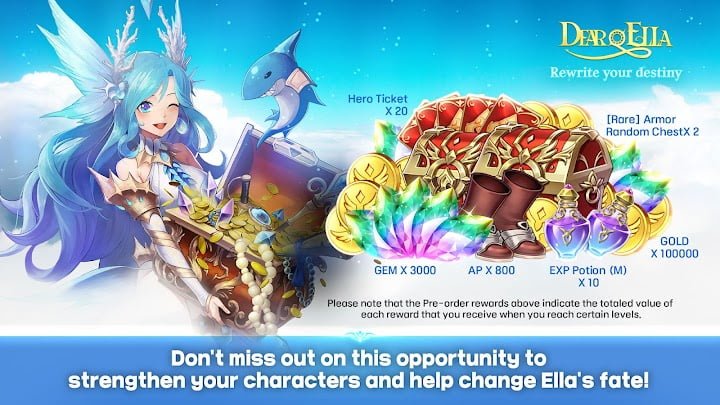 Dear Ella Gift Codes (Com2uS Holdings)