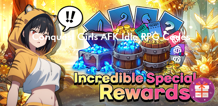 Conquest Girls AFK Idle RPG Coupon Codes (SPRING Games)
